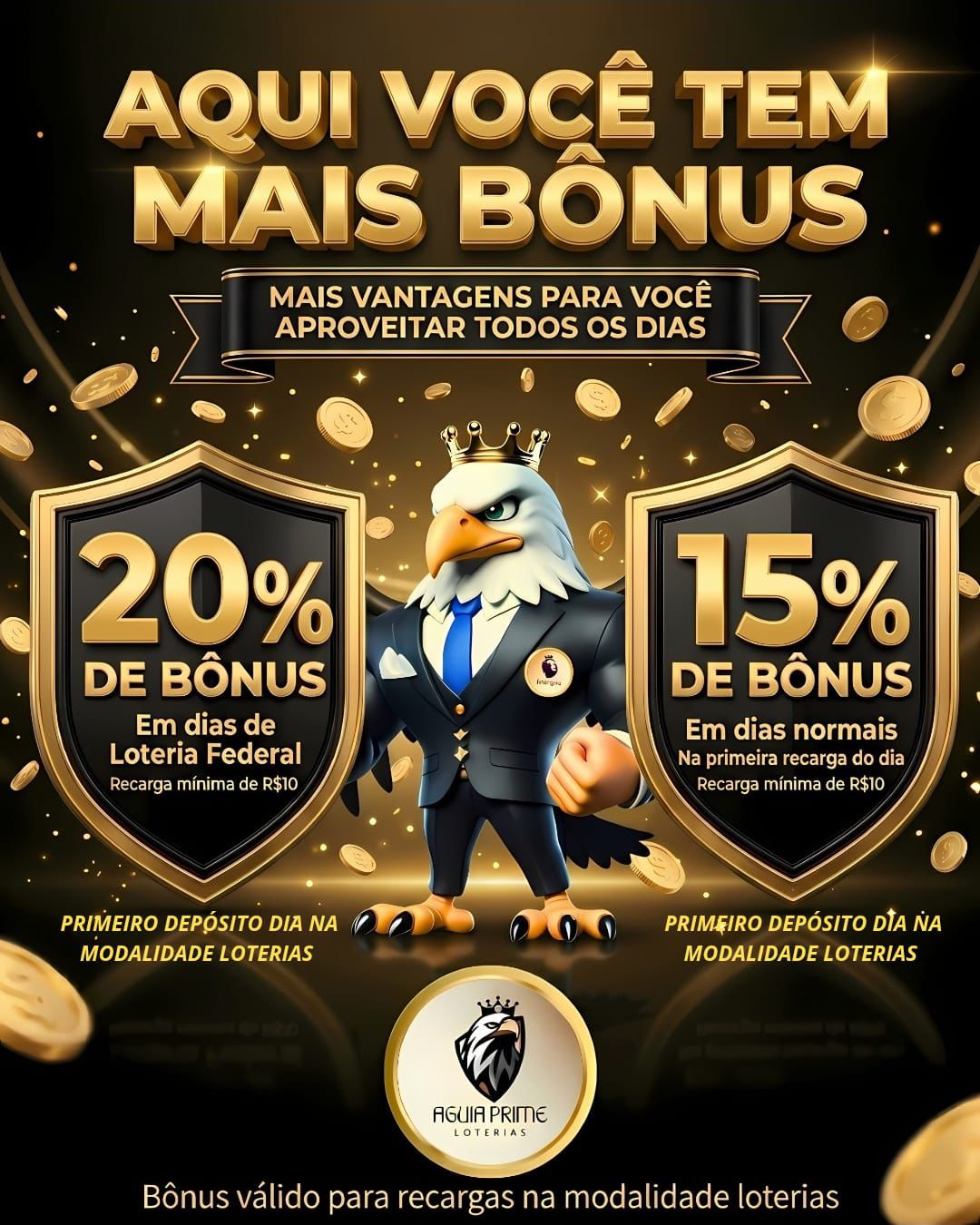 AQUI VOCE TEM MAIS BÔNUS
