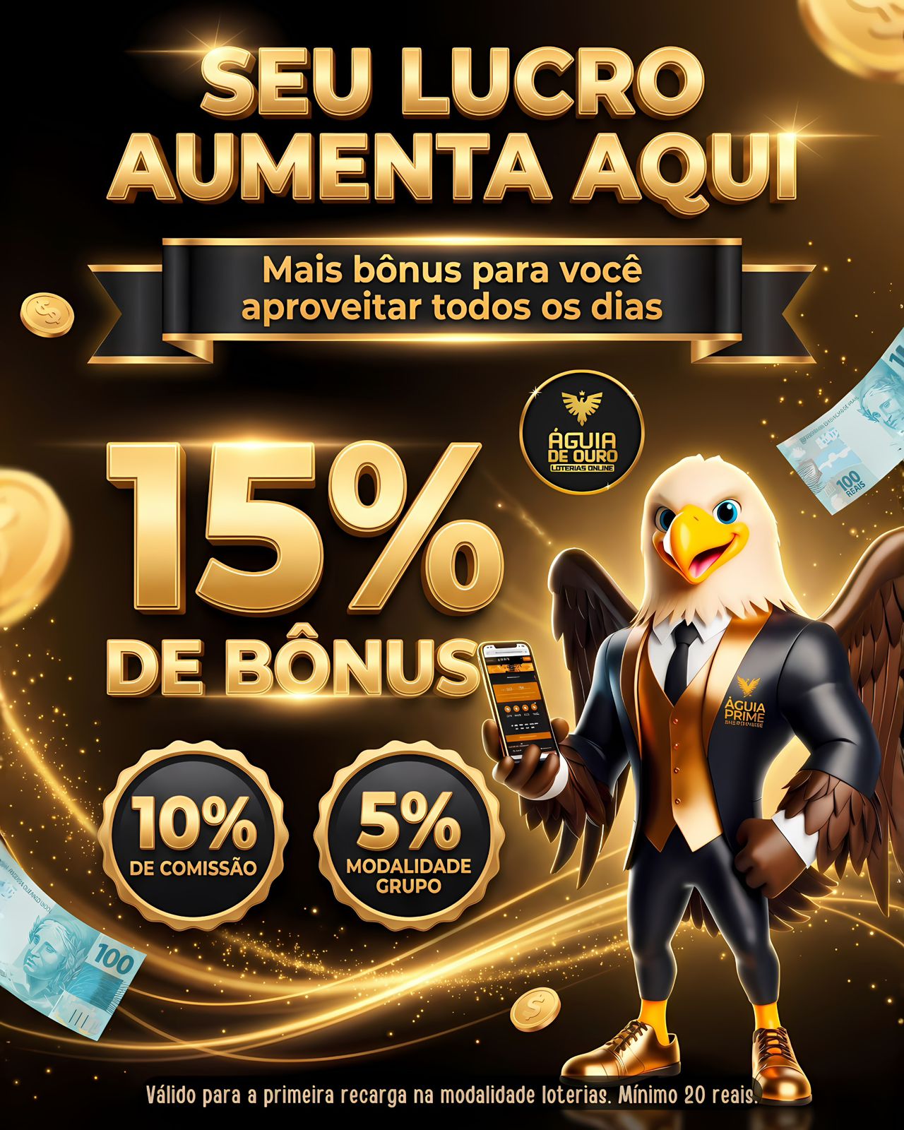 SEU LUCRO AUMENTA AQUI